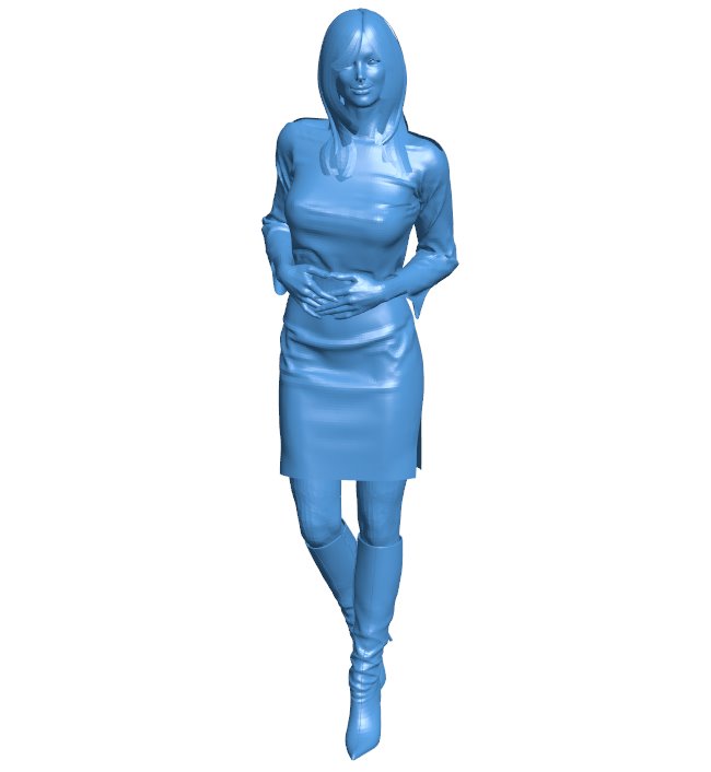 Woman B011050 3d model file for 3d printer