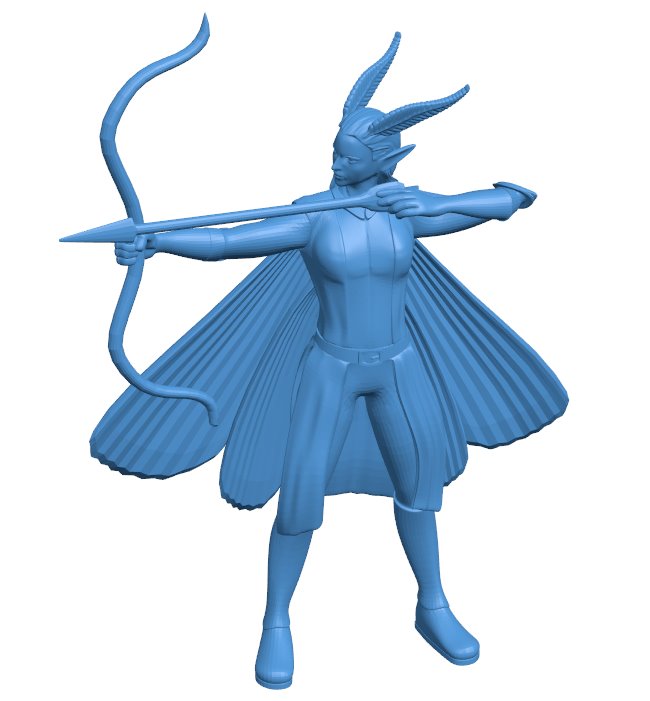 Archfey female B011081 3d model file for 3d printer