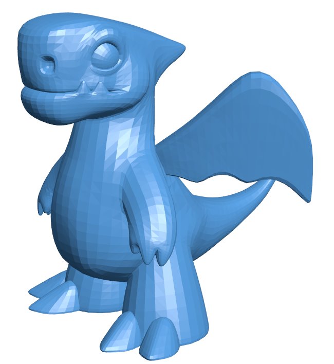 Baby dragon B0011213 3d model file for 3d printer