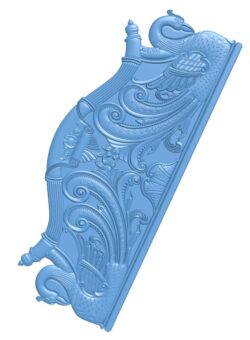 Bed frame pattern T0009983 download free stl files 3d model for CNC wood carving