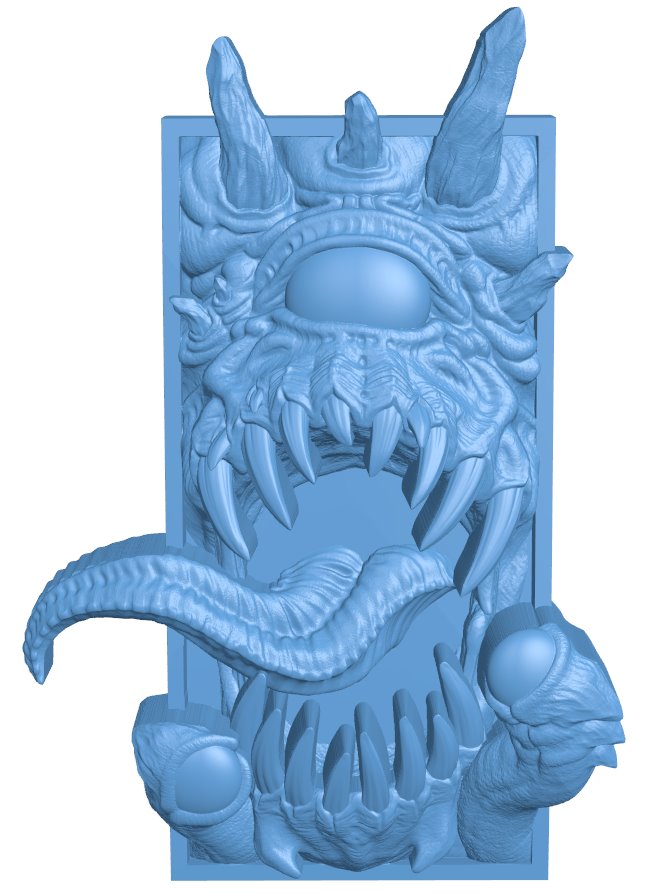 Beholder T0009663 download free stl files 3d model for CNC wood carving