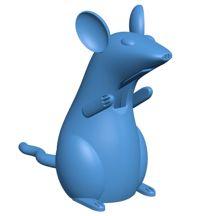 Biting Rat B011122 3d model file for 3d printer