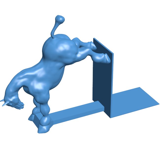 Bookend Horse B0011195 3d model file for 3d printer