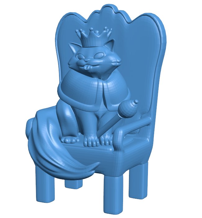 Cat lord B011083 3d model file for 3d printer