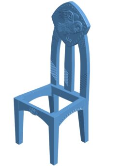 Chair T0009943 download free stl files 3d model for CNC wood carving