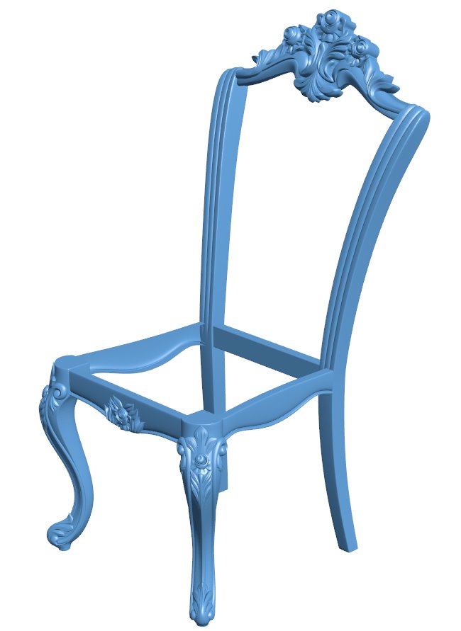 Chair T0009990 download free stl files 3d model for CNC wood carving