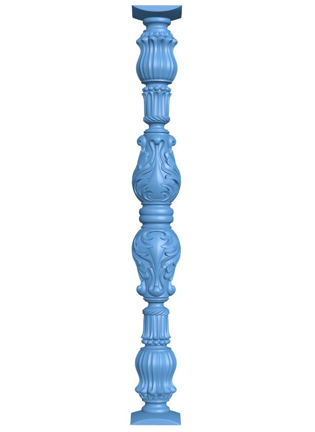 Column pattern T0009743 download free stl files 3d model for CNC wood carving