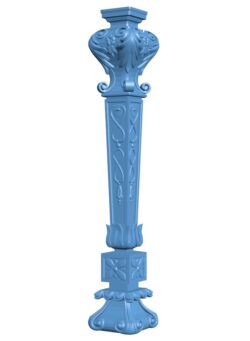 Column pattern T0009784 download free stl files 3d model for CNC wood carving