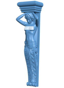 Column pattern T0009827 download free stl files 3d model for CNC wood carving