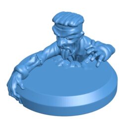 Digging out zombie B0011180 3d model file for 3d printer