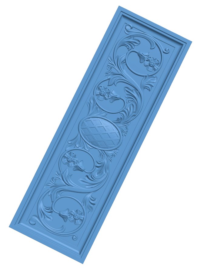 Door frame pattern T0009706 download free stl files 3d model for CNC wood carving