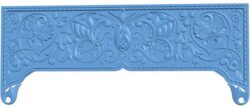 Door frame pattern T0009902 download free stl files 3d model for CNC wood carving