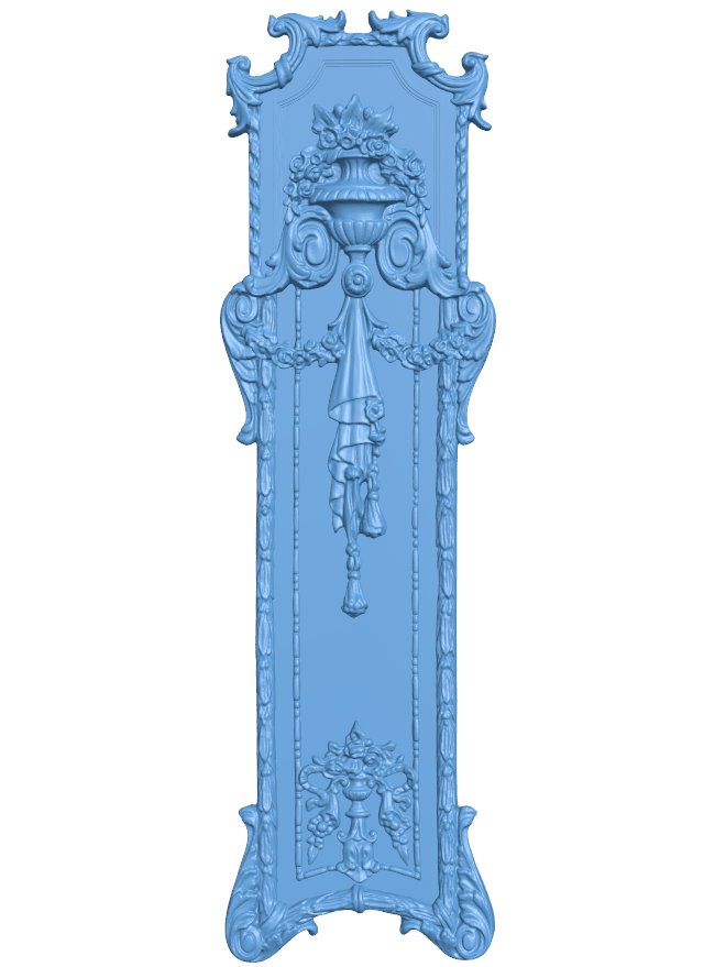 Door frame pattern T0009904 download free stl files 3d model for CNC wood carving