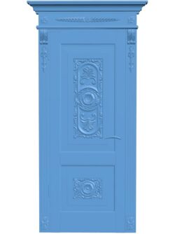 Door pattern T0009669 download free stl files 3d model for CNC wood carving