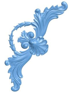 Flower pattern T0009947 download free stl files 3d model for CNC wood carving