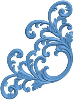 Flower pattern T0009948 download free stl files 3d model for CNC wood carving