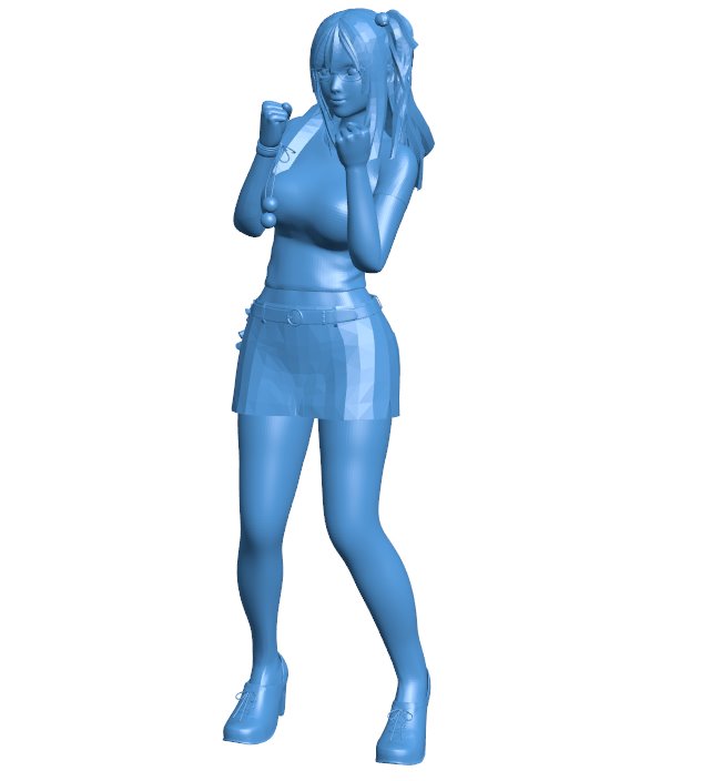 Girl personality B0011185 3d model file for 3d printer