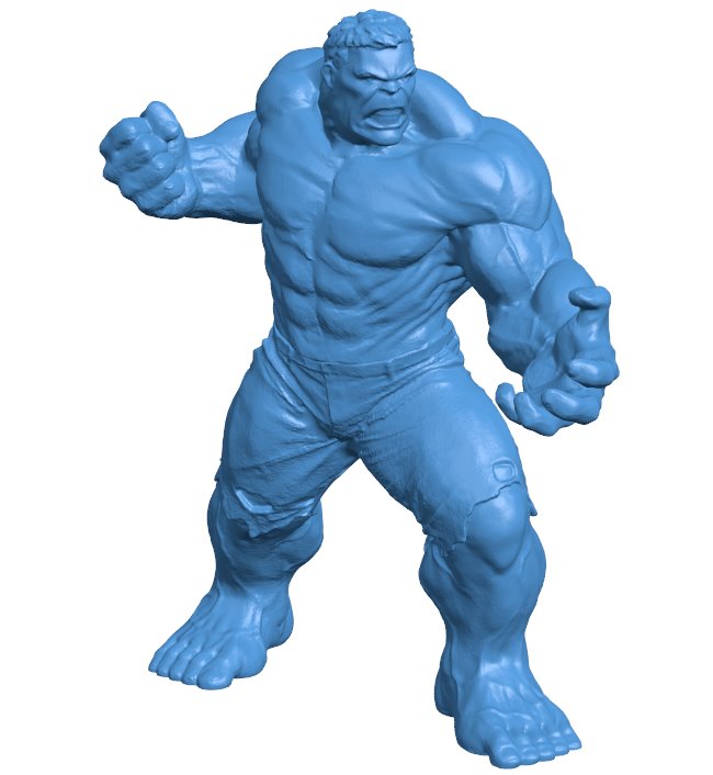 Hulk B011143 3d model file for 3d printer