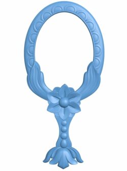 Mirror frame pattern T0009708 download free stl files 3d model for CNC wood carving