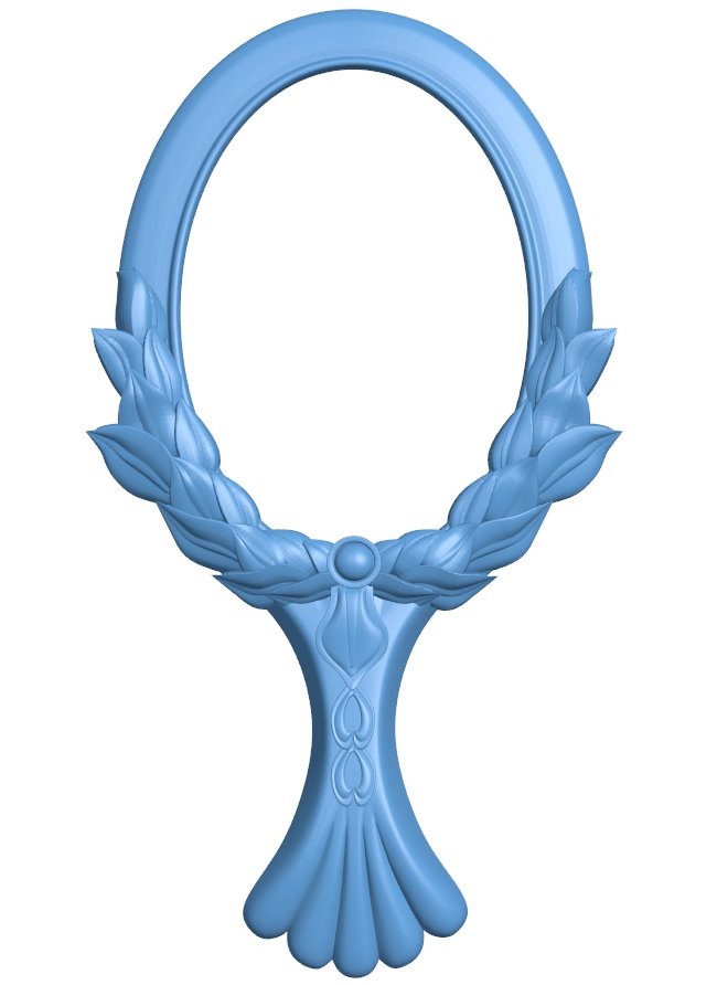 Mirror frame pattern T0009832 download free stl files 3d model for CNC wood carving