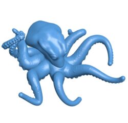 Octopus B0011181 3d model file for 3d printer