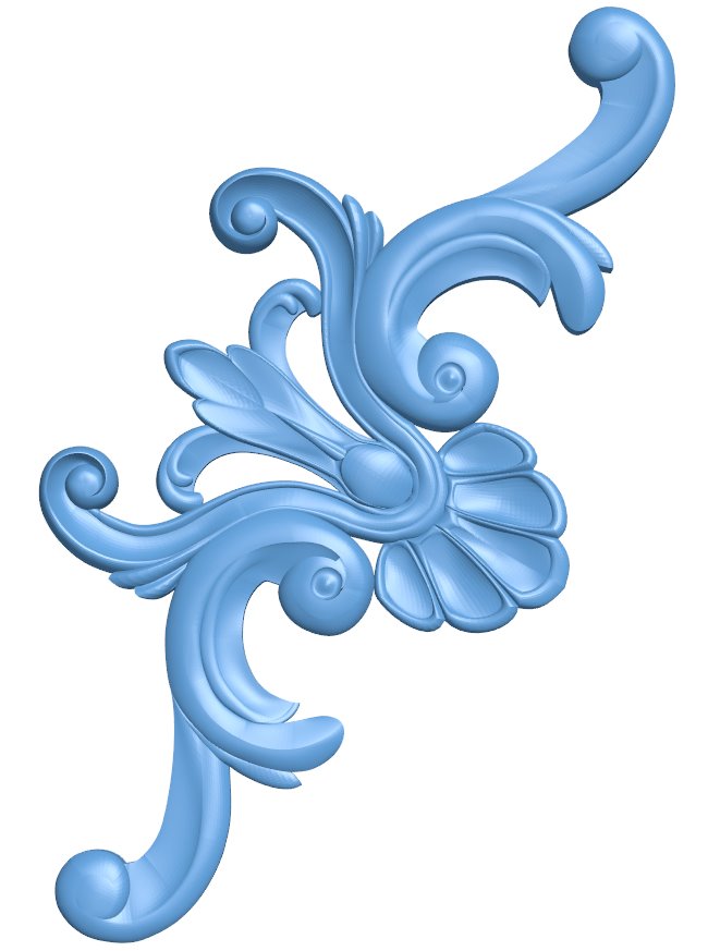 Pattern decor design T0009642 download free stl files 3d model for CNC wood carving