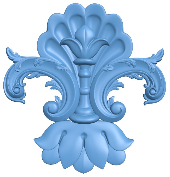 Pattern decor design T0009687 download free stl files 3d model for CNC wood carving