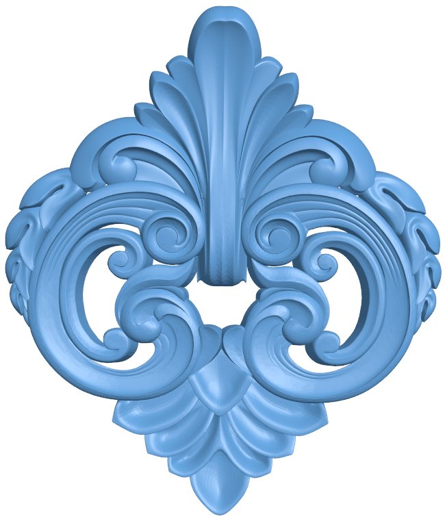 Pattern decor design T0010002 download free stl files 3d model for CNC wood carving