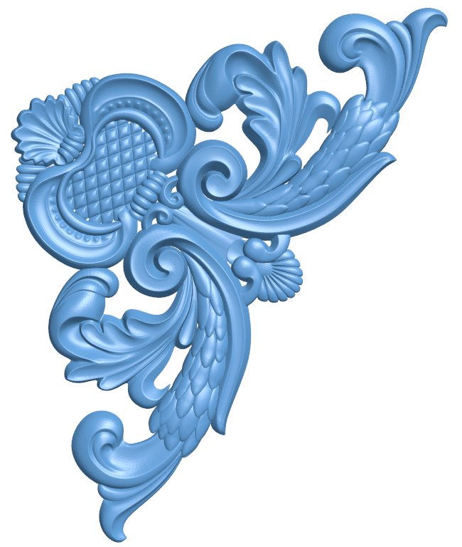 Pattern decor design T0010007 download free stl files 3d model for CNC wood carving