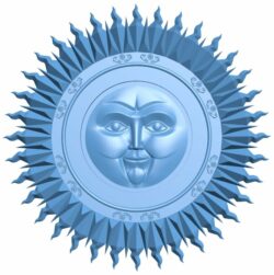 Pattern of the sun T0009690 download free stl files 3d model for CNC wood carving