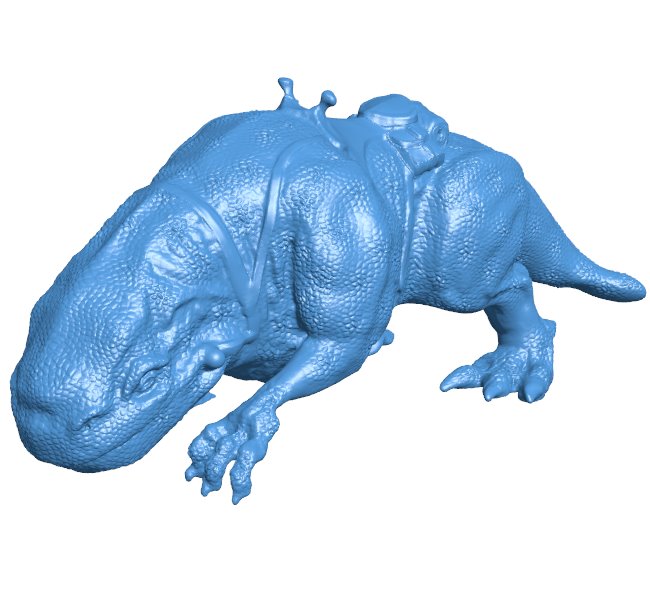 Reptiles in movies B0011208 3d model file for 3d printer