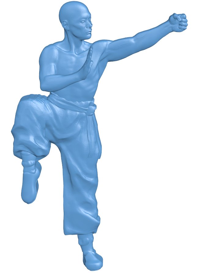 Shaolin T0009660 download free stl files 3d model for CNC wood carving