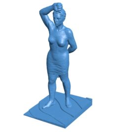 The Basque Woman B0011189 3d model file for 3d printer