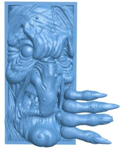 Witch T0009820 download free stl files 3d model for CNC wood carving