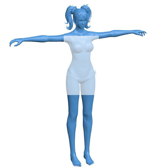 Woman B0011194 3d model file for 3d printer