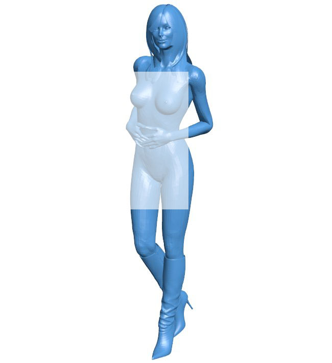 Woman B011084 3d model file for 3d printer