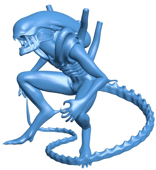 Xenomorph - Alien Species B0011229 3d model file for 3d printer