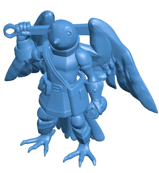 Aarakocra Small Artificer B0011472 3d model file for 3d printer