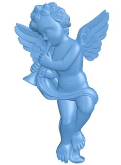 Angel T0010061 download free stl files 3d model for CNC wood carving
