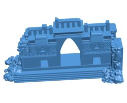 Arch of Labna – Yucatan , Mexico B0011292 3d model file for 3d printer