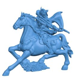 Archer bandit rider B0011327 3d model file for 3d printer