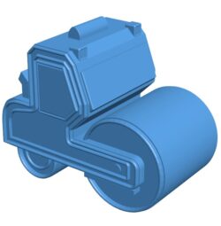 Asphalt roller B0011371 3d model file for 3d printer
