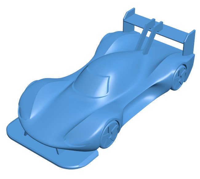 Benchy Racer car B0011478 3d model file for 3d printer