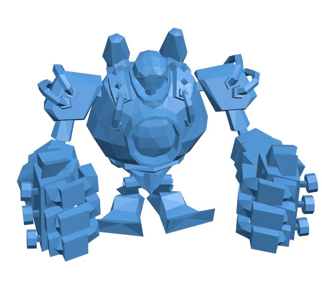 Blitzcrank B0011278 3d model file for 3d printer