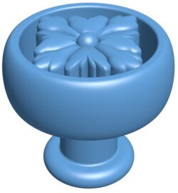 Cabinet knob T0010189 download free stl files 3d model for CNC wood carving