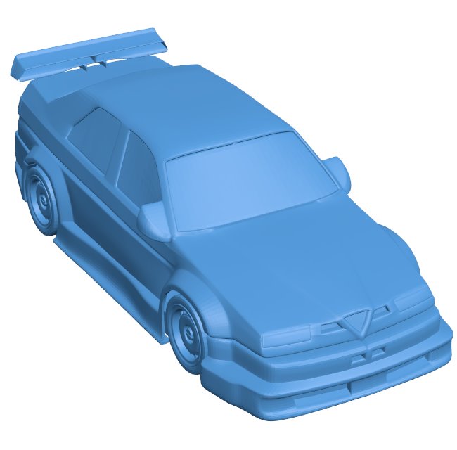 Car Alfa155 DTM B0011362 3d model file for 3d printer