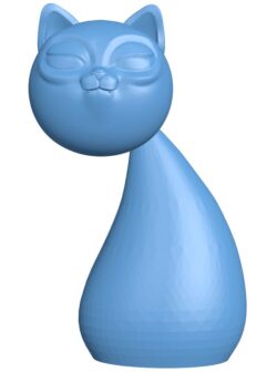 Cat T0010381 download free stl files 3d model for CNC wood carving