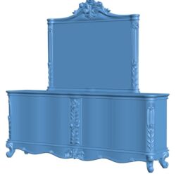 Classical furniture T0010346 download free stl files 3d model for CNC wood carving