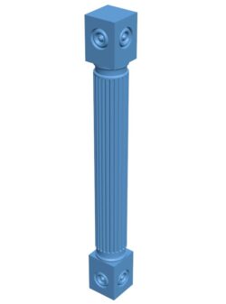 Column pattern T0010111 download free stl files 3d model for CNC wood carving