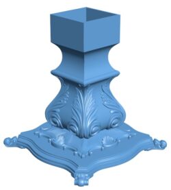 Column pattern T0010195 download free stl files 3d model for CNC wood carving
